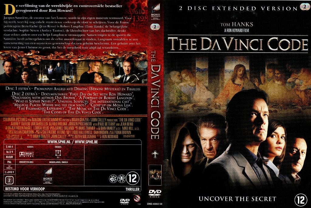 The Da Vinci Code, undercover the secret, Vanaf 12 jaar, Ophalen of Verzenden, Zo goed als nieuw