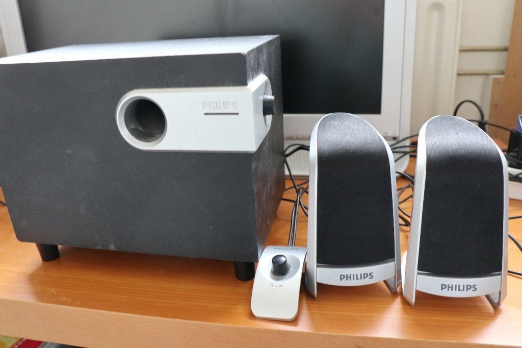 Philips PC  luidsprekers, Ophalen, Gebruikt, Audiokanaal 2.1, Philips