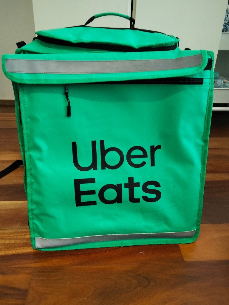 Uber Eats Delivery Bag, 40 cm of meer, Ophalen of Verzenden, Zo goed als nieuw, Waterdicht