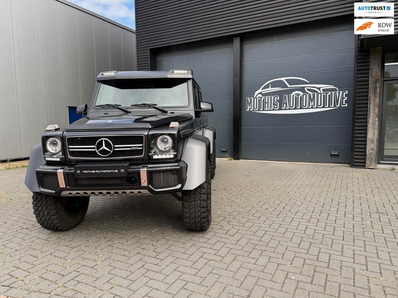 Mercedes-Benz G-klasse AMG 63 V8 Bi Turbo 6X6 Designo, Auto's, Automaat, Gebruikt, G-Klasse, Zwart