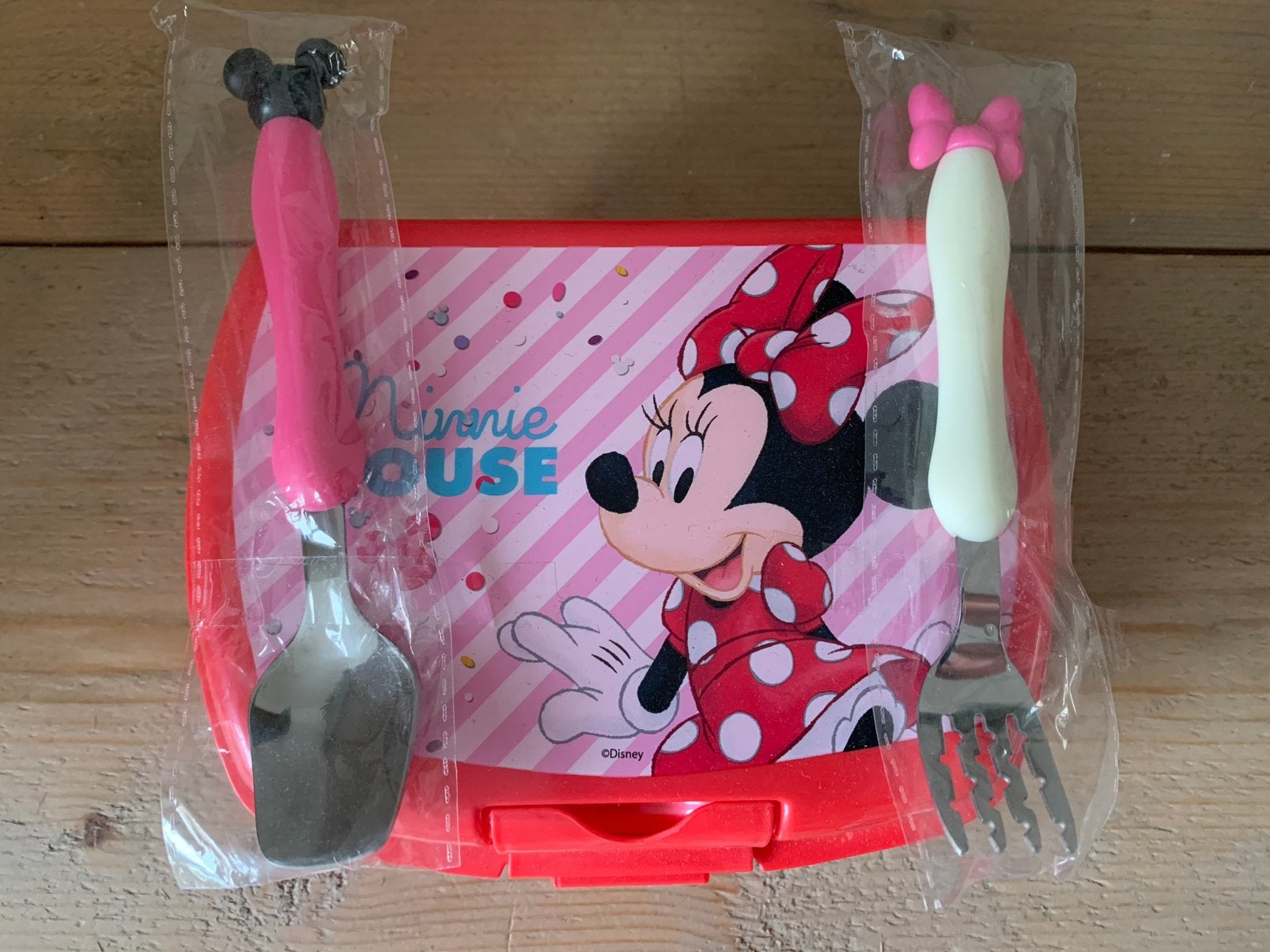 Disney trommel en bestek nieuw, Ophalen of Verzenden, Nieuw