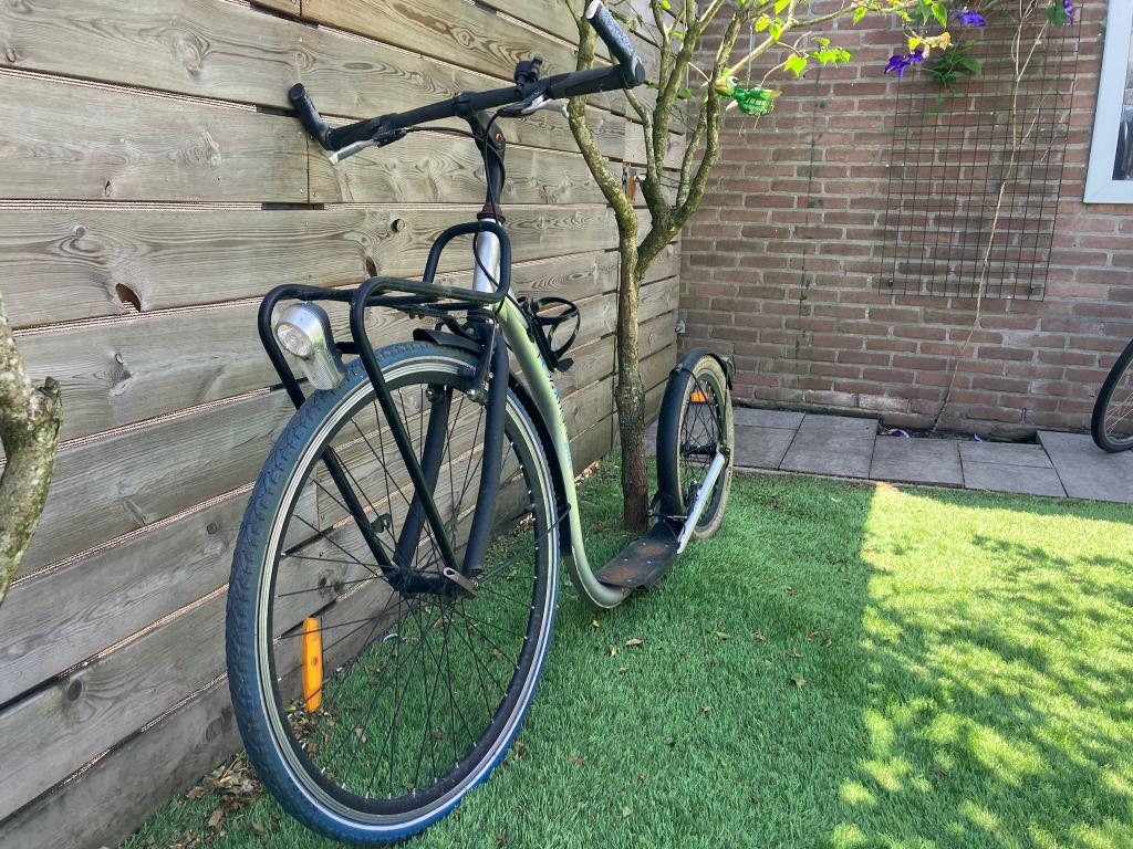 Opknapper herenstep, Fietsen en Brommers, Ophalen, Gebruikt, Gewone step, Overige merken