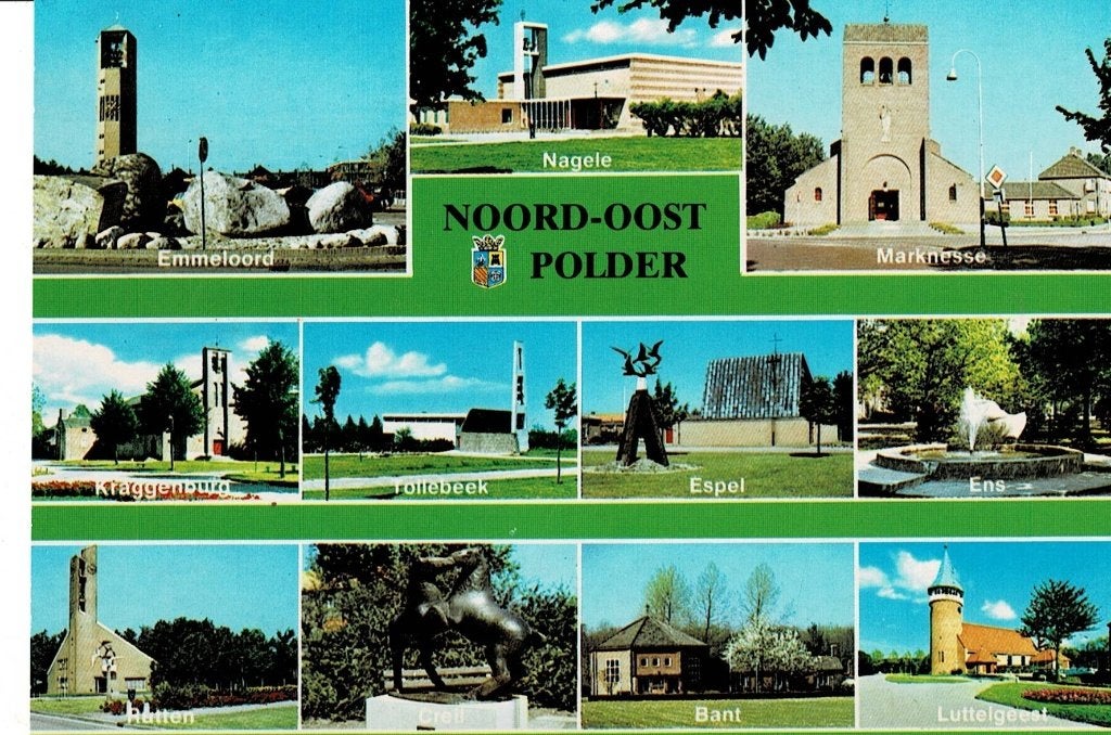 Noord Oost Polder, Verzamelen, Ophalen of Verzenden, Ongelopen, Flevoland