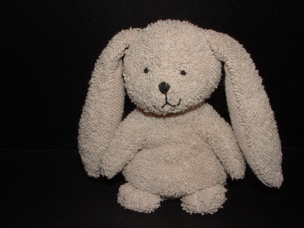 RUSS BERRIE KONIJN BADSTOF BEIGE MET LANGE OREN MET, Verzenden, Nieuw, Overige typen