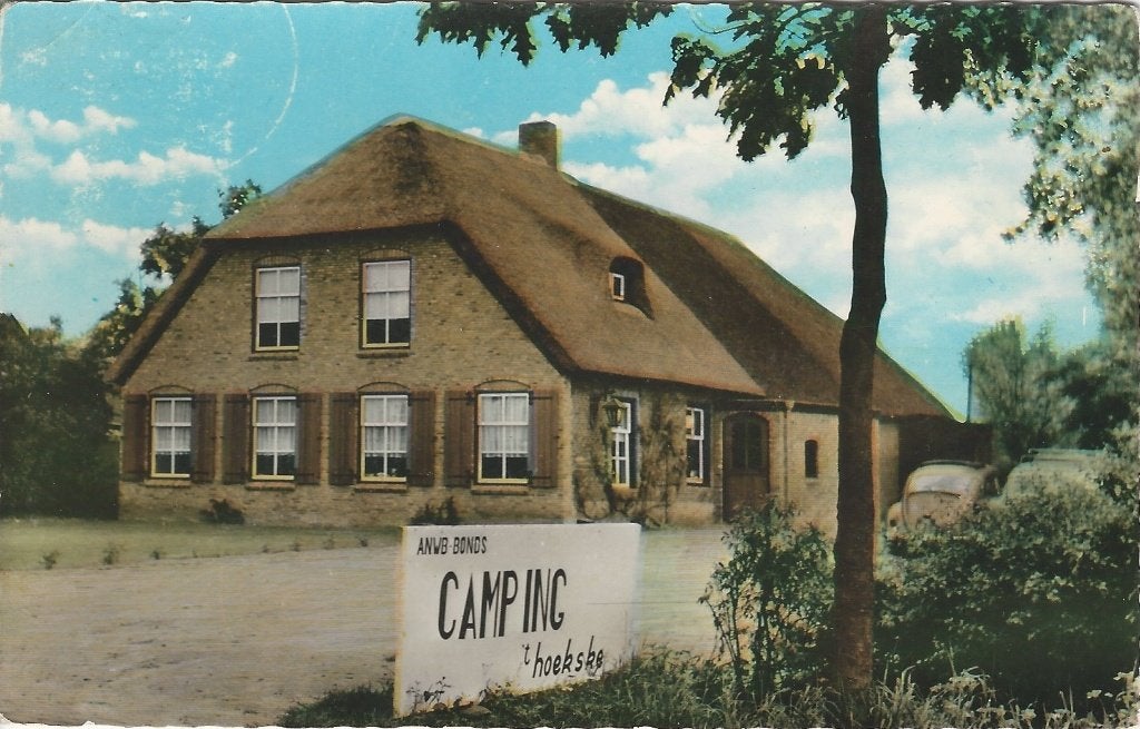 AK Kaatsheuvel camping t Hoekske ANWB VW, Verzamelen, Ansichtkaarten | Nederland, Gelopen, Noord-Brabant, 1960 tot 1980, Ophalen of Verzenden