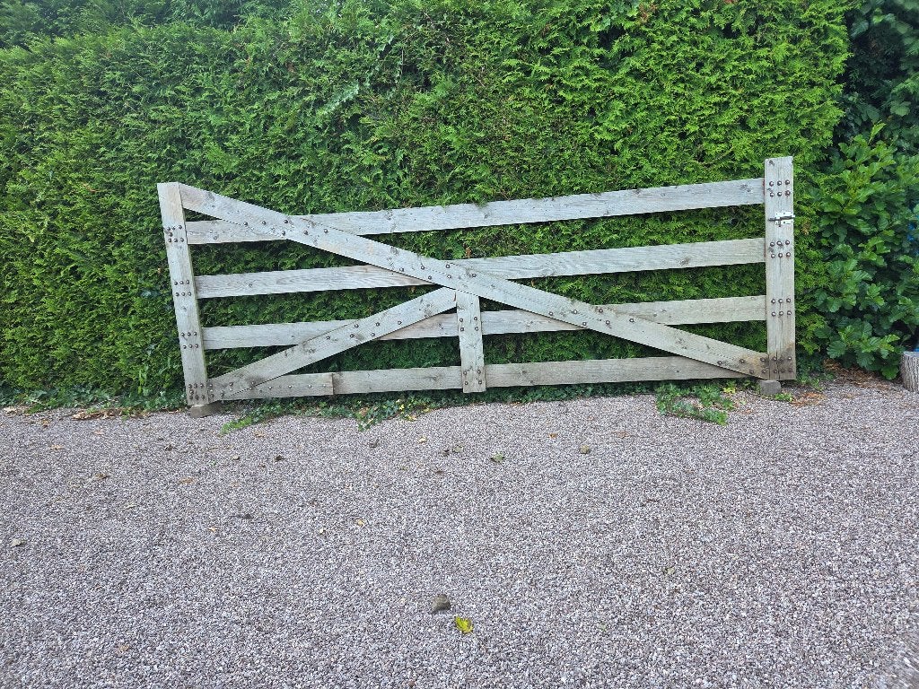 grote poort, Ophalen, Gebruikt, Hout, Overige typen