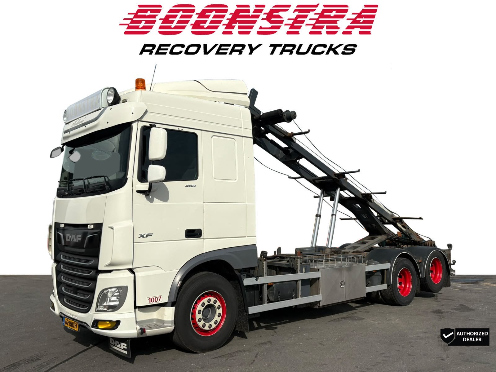 DAF XF 480 6x2 Kabelsysteem 22 Ton ACC Airco Haak/Arm, Automaat, Stof, Euro 6, Bedrijf