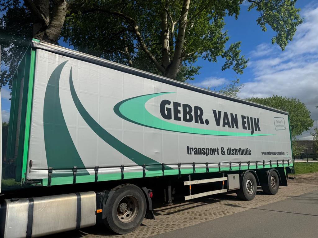 Jumbo TO 180.SE 2 ass gestuurde oplegger (bj 2005), Overige brandstoffen, Origineel Nederlands, Particulier, Aanhangers en Opleggers