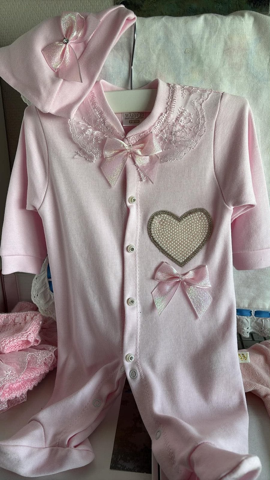prachtig baby/ reborn pakket  kleding, Ophalen of Verzenden, Zo goed als nieuw, Jongetje of Meisje, Pakje
