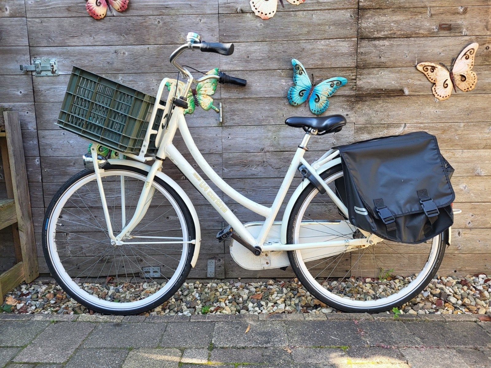 Cortina U4 Transportfiets. Onderhoud gehad, Terugtraprem, Versnellingen, Zo goed als nieuw, 50 tot 53 cm