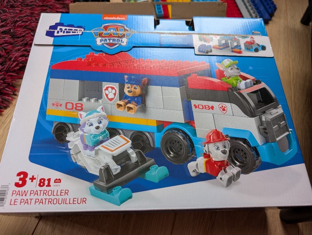 Mega bloks Paw Patroller, Ophalen of Verzenden, Gebruikt, Megabloks