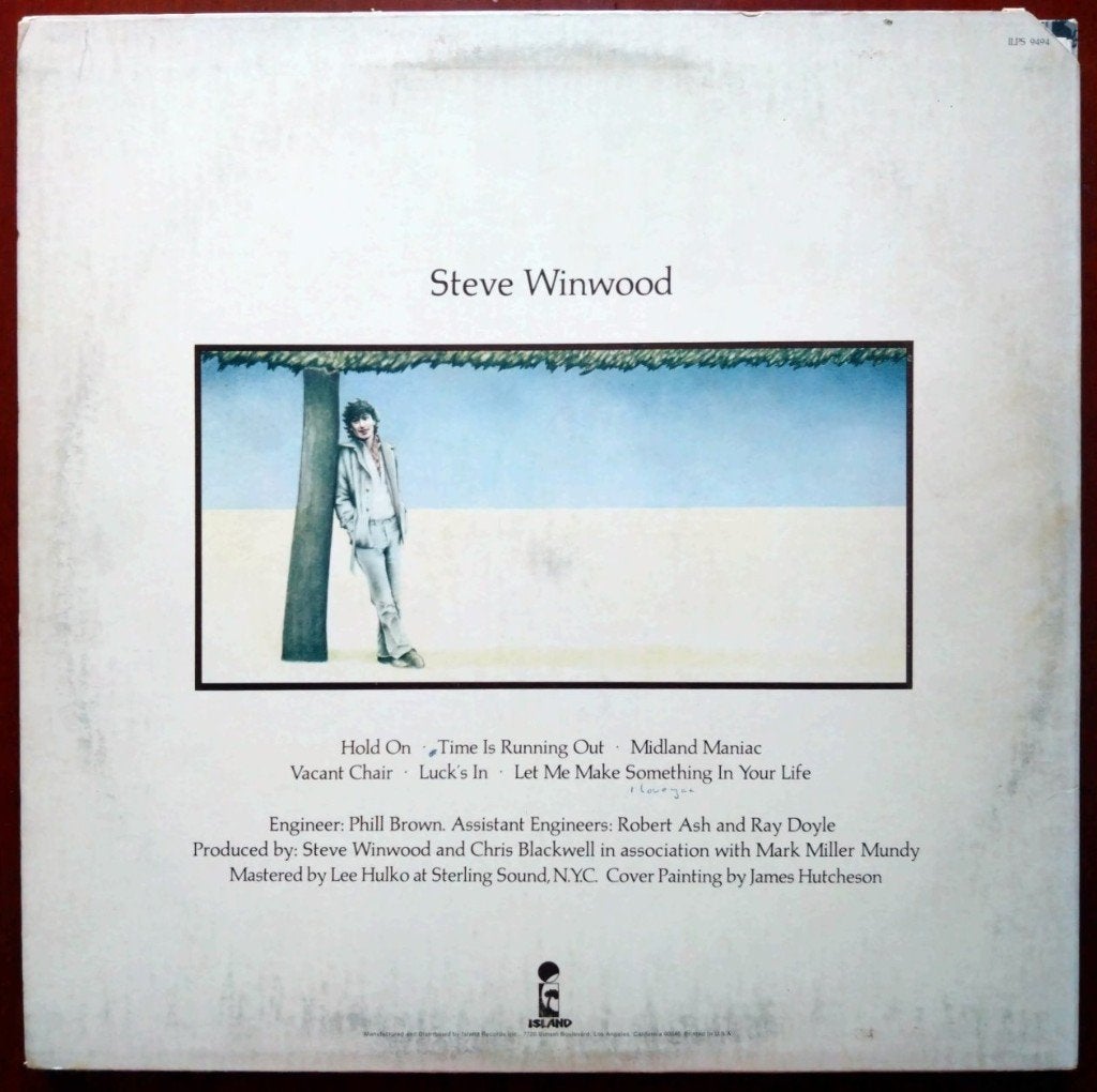 Vinyl Lp Steve Winwood, Ophalen, LP, Gebruikt, Pop