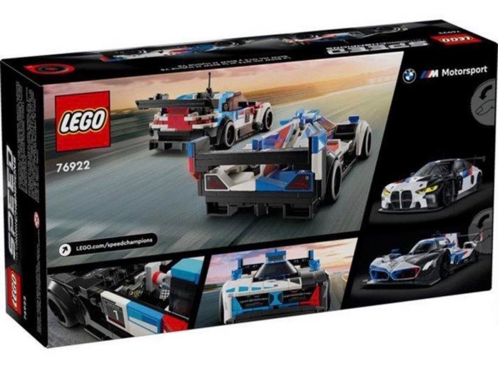 LEGO Speed Champions 76922 BMW M4 GT3 & M Hybrid V8 NIEUW, Lego, Nieuw, Inclusief doos, Complete set