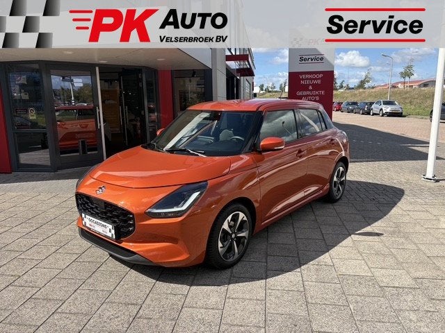 Suzuki Swift 1.2 Style Smart Hybrid | Navi | Camera | Cruise, Auto's, Suzuki, Stof, Gebruikt, Zwart, Overige kleuren