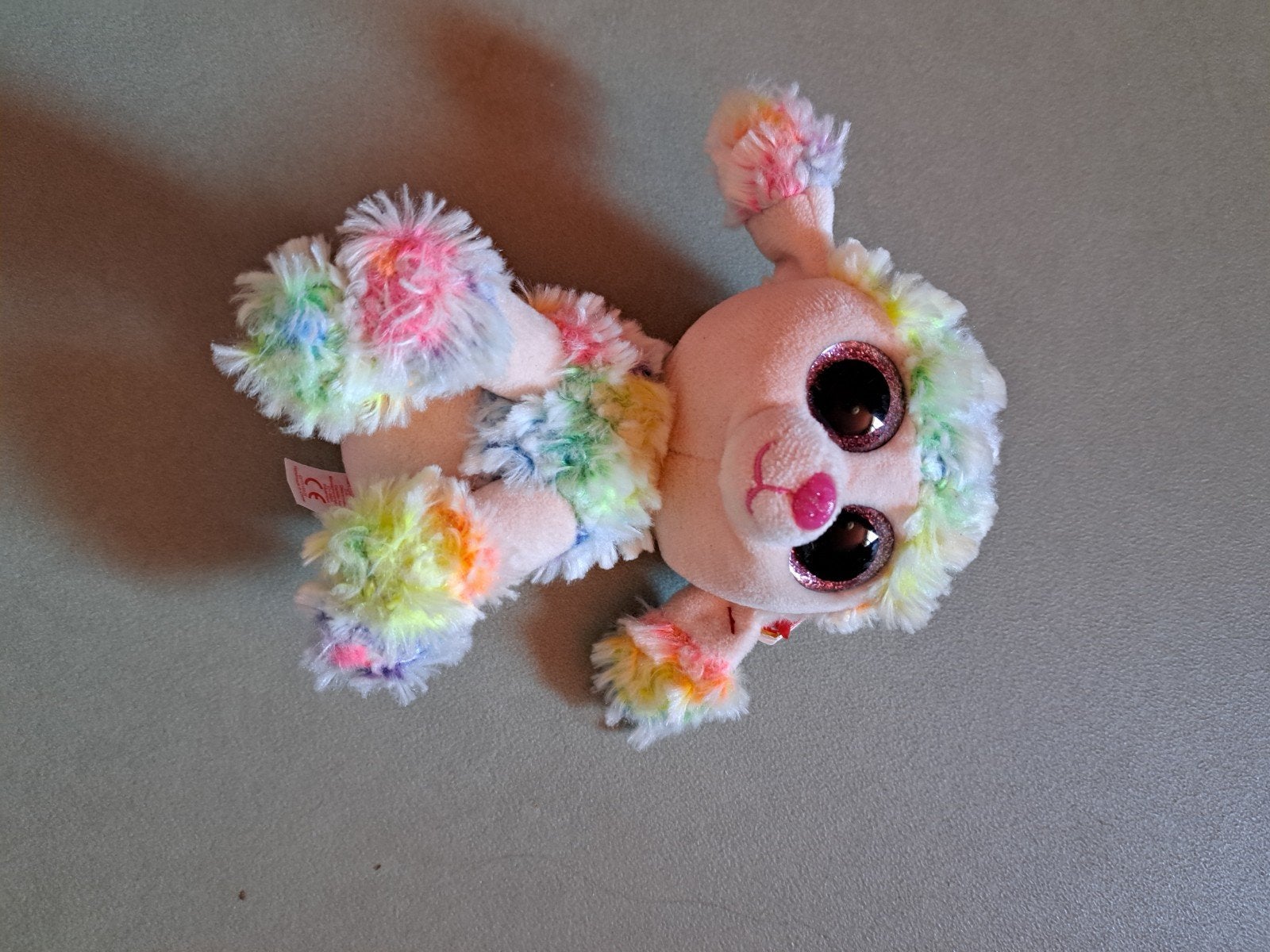 TY knuffels: eenhoorn en regenboog poedel, Overige typen, Ophalen of Verzenden, Meerkleurig, Klein (minder dan 20 cm)