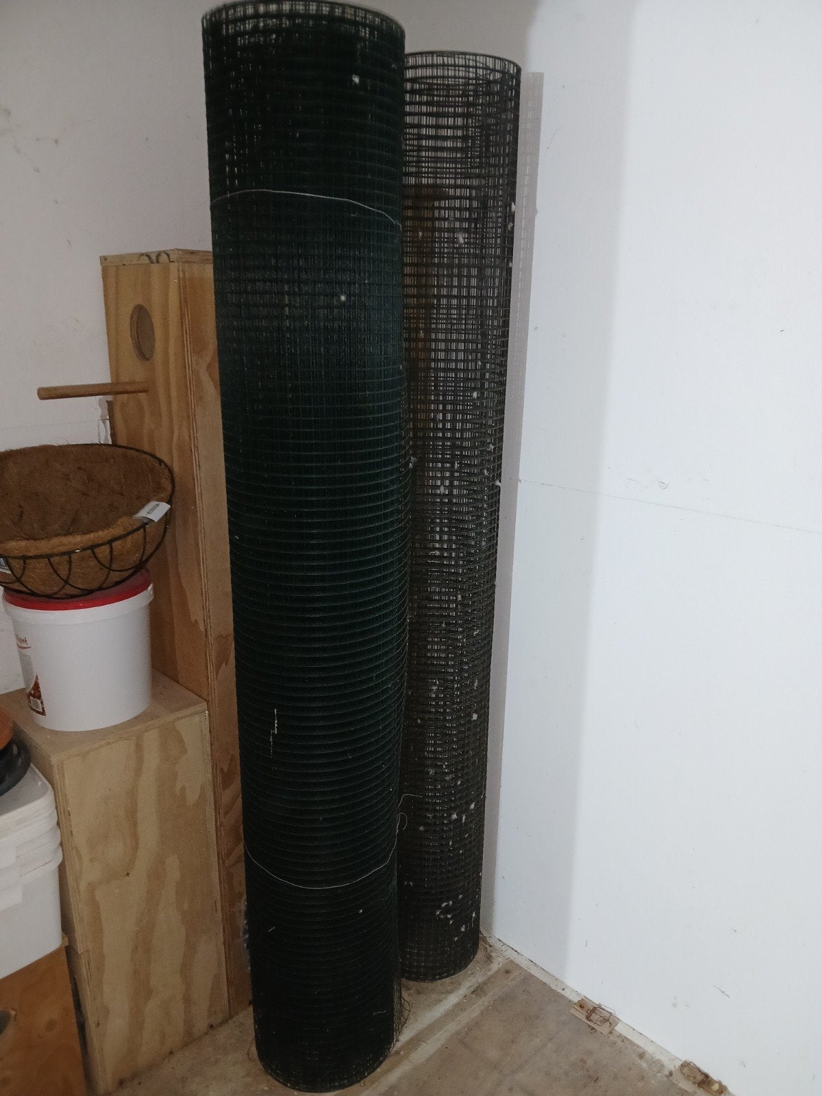 volieregaas 19x19mm - Groen gaas voor diverse toepassingen, Ophalen of Verzenden, Gebruikt