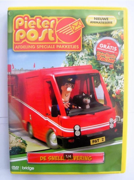 Pieter Post - de snelle levering (originele dvd), Europees, Gebruikt, Animatie, Alle leeftijden
