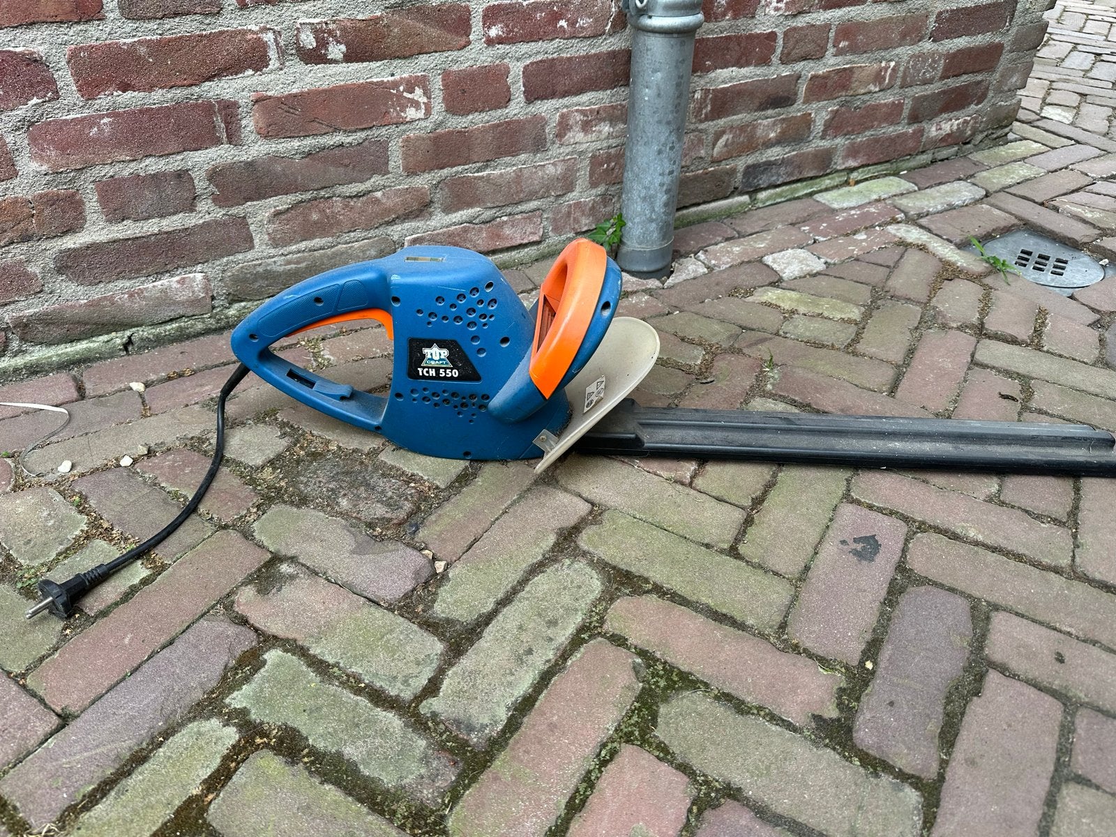 Topcraft heggenschaar 550W - 50 cm blad, Tuin en Terras, Heggenscharen, Ophalen of Verzenden, Gebruikt, Elektrisch