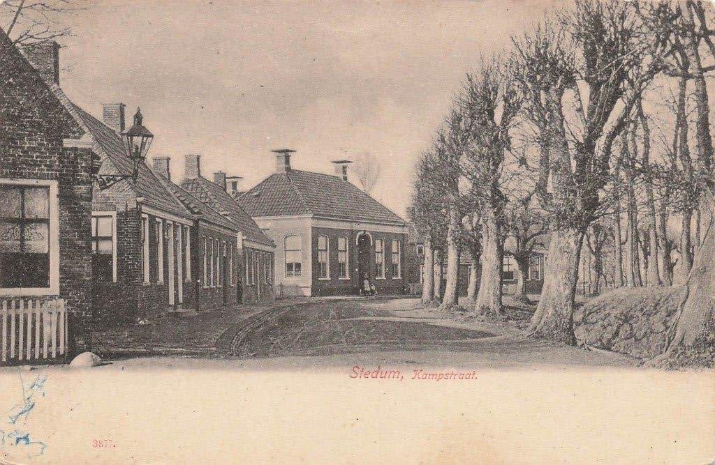 JP073 Stedum Groningen Kampstraatca 1900, Verzenden, Voor 1920, Ongelopen, Groningen