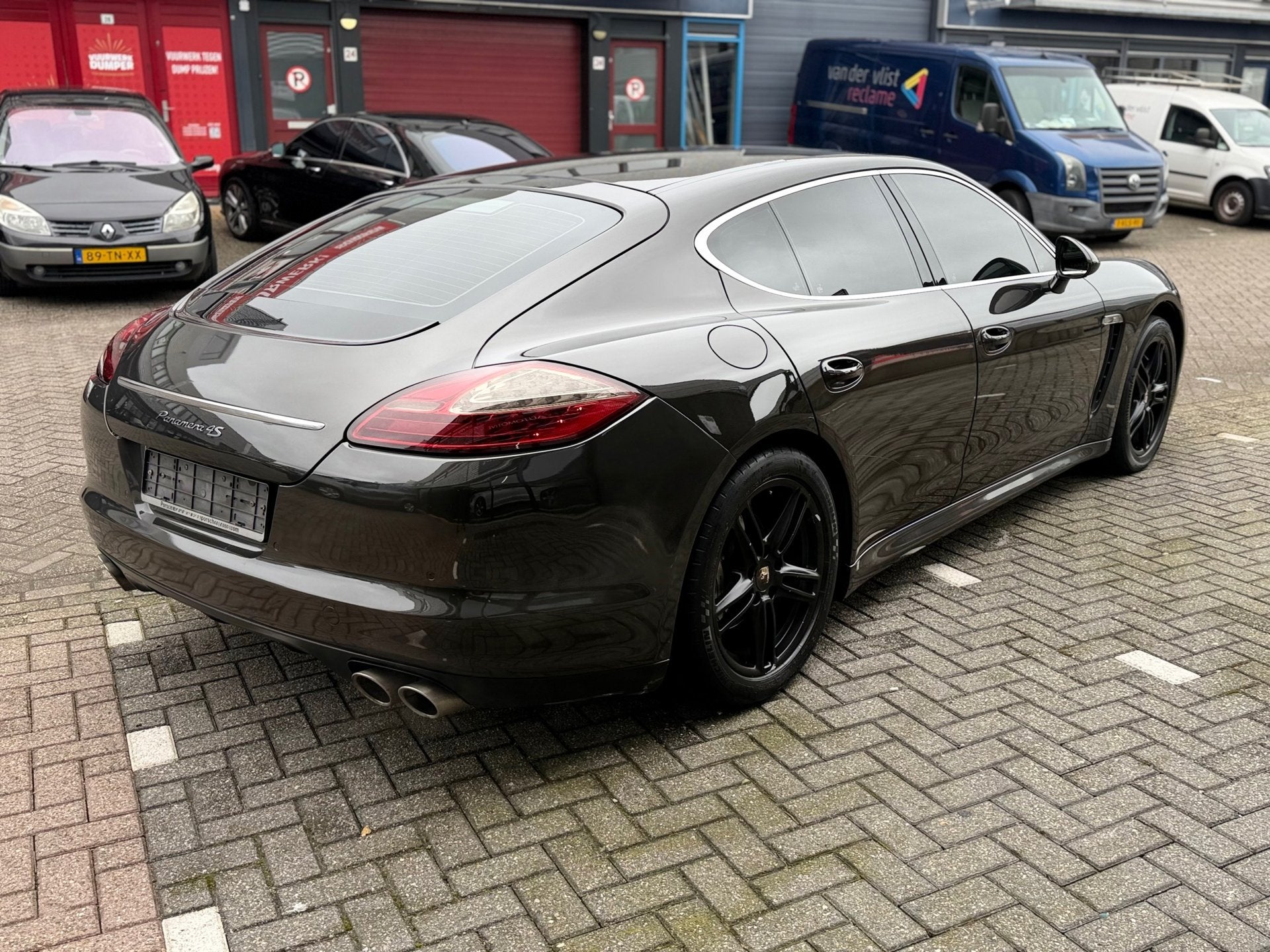 Porsche Panamera 4.8 S,SchuifkanteldakAutomaat,, Automaat, Gebruikt, Zwart, Bedrijf