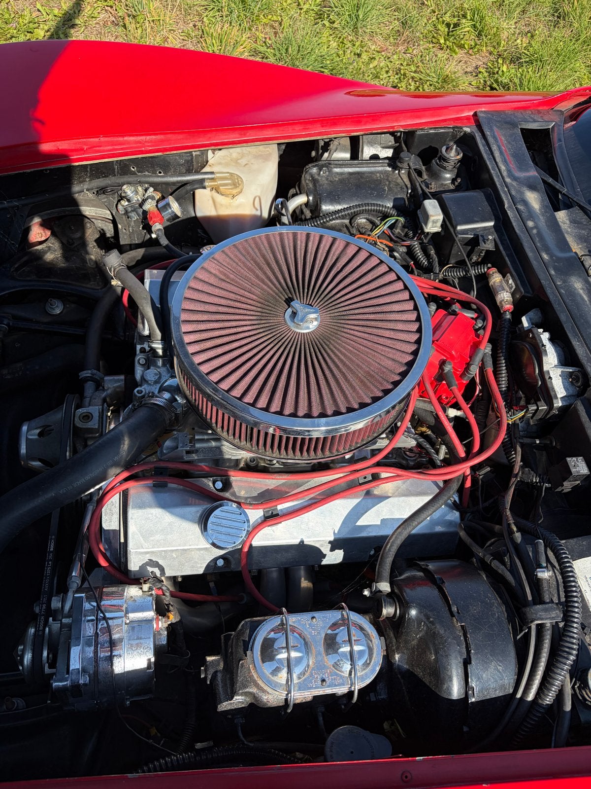Chevrolet Corvette 5.7 Stingray AUT 1976 Rood, foto 7