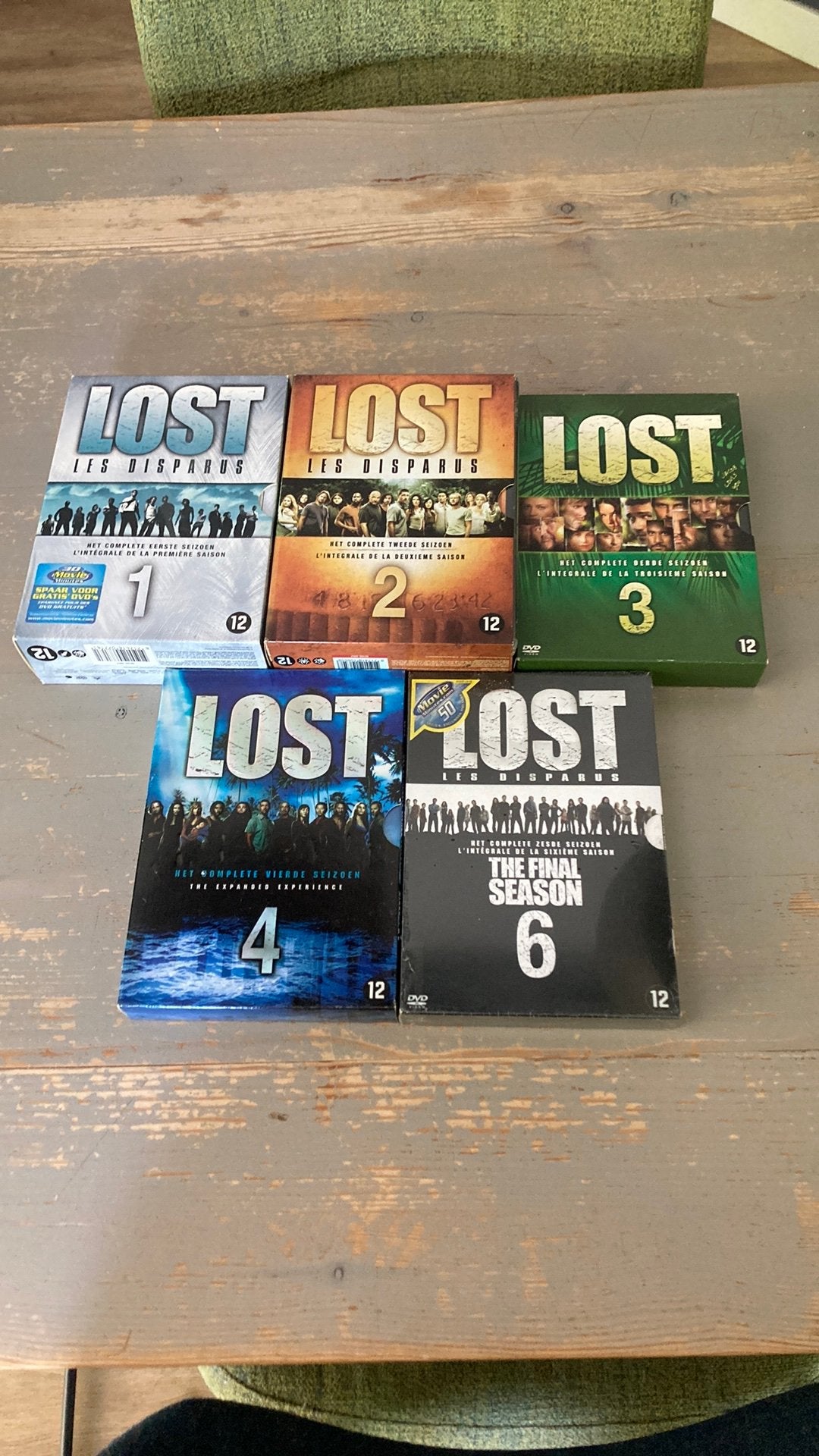 Lost seizoen 1,2,3,4 en 6., Vanaf 12 jaar, Ophalen of Verzenden, Zo goed als nieuw, Actie en Avontuur