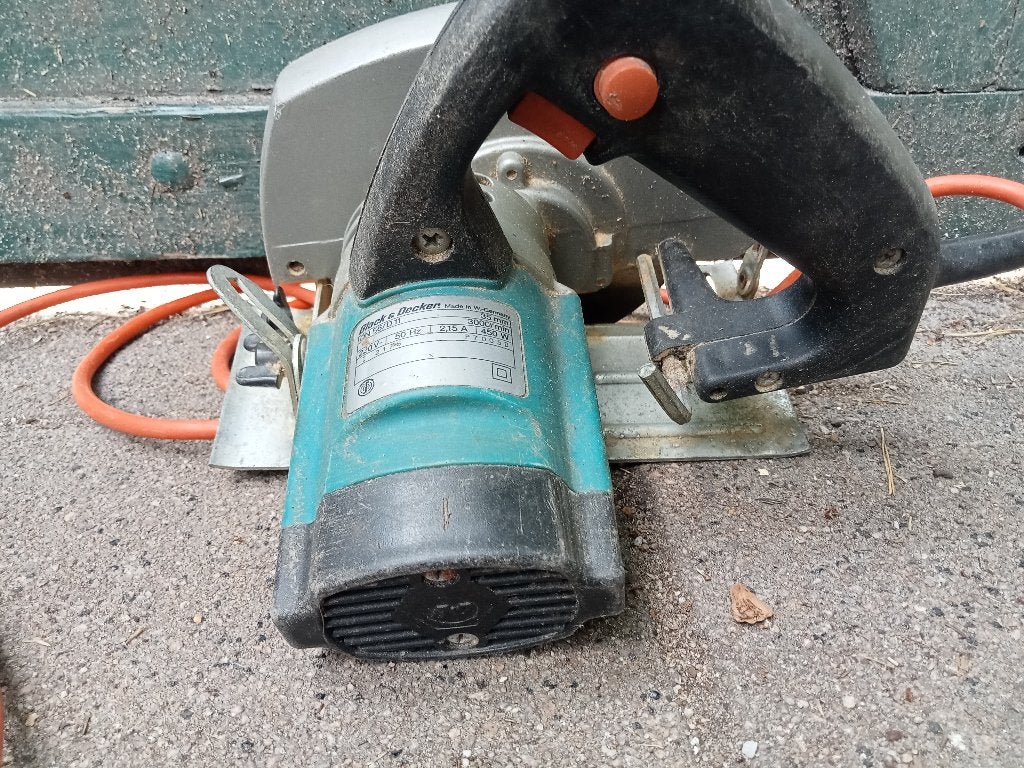 HAND CIRKELZAAG BLACK AND DECKER, Ophalen, Gebruikt, Cirkelzaag, BLACK & DECKER