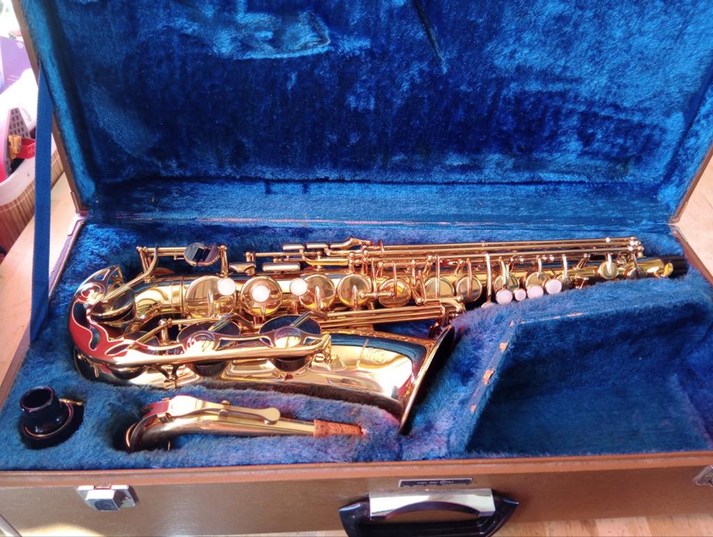 Yamaha YAS-275 Altsaxofoon Japans., Muziek en Instrumenten, Ophalen of Verzenden, Gebruikt, Alt, Met koffer