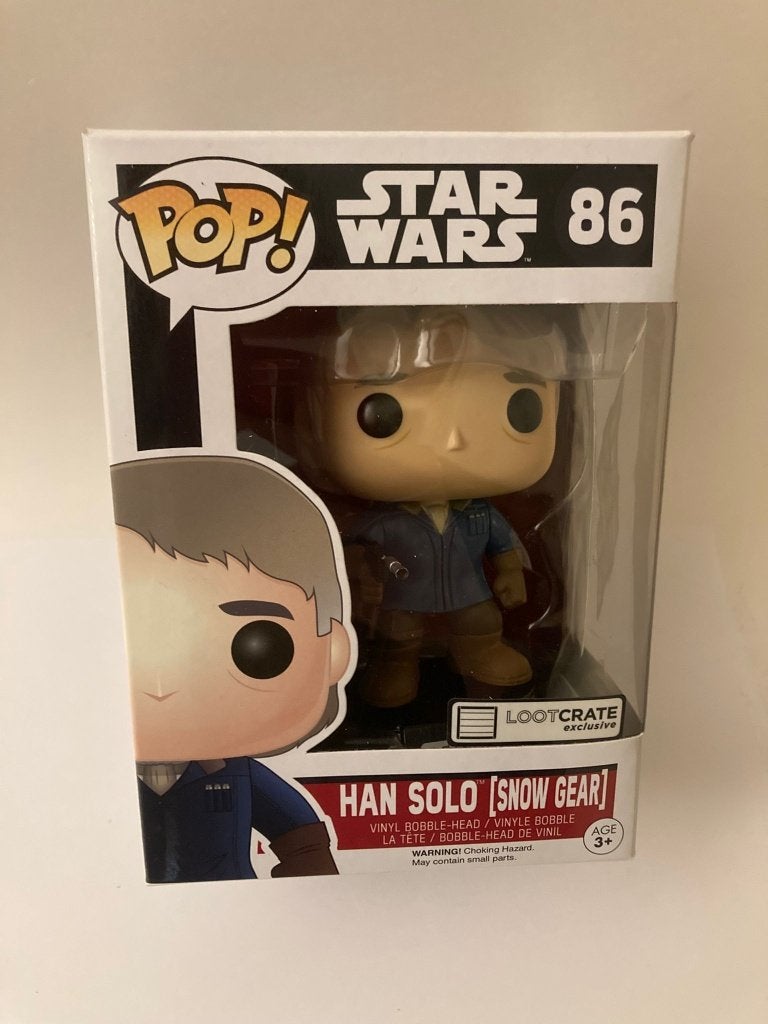 Nieuwe Funko Star Wars Han Solo (Snow gear) (LootCrate) #86, Ophalen of Verzenden, Nieuw