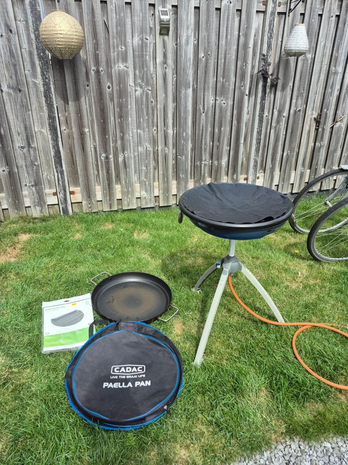 Cadac Skottelbraai met Paella Pan en accessoires, Ophalen of Verzenden, Gebruikt, Cadac