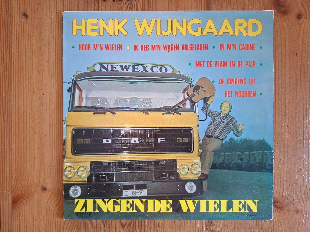 Henk Wijngaard – Zingende Wielen, LP, Gebruikt, Ophalen of Verzenden, Levenslied of Smartlap