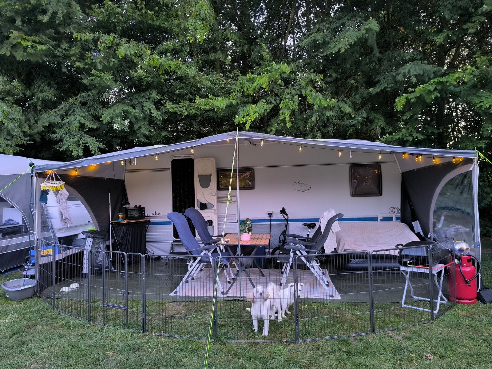 Obelink Panorama Grey Luifel Maat 15 - Zo goed als nieuw, Ophalen, Zo goed als nieuw, Overige merken