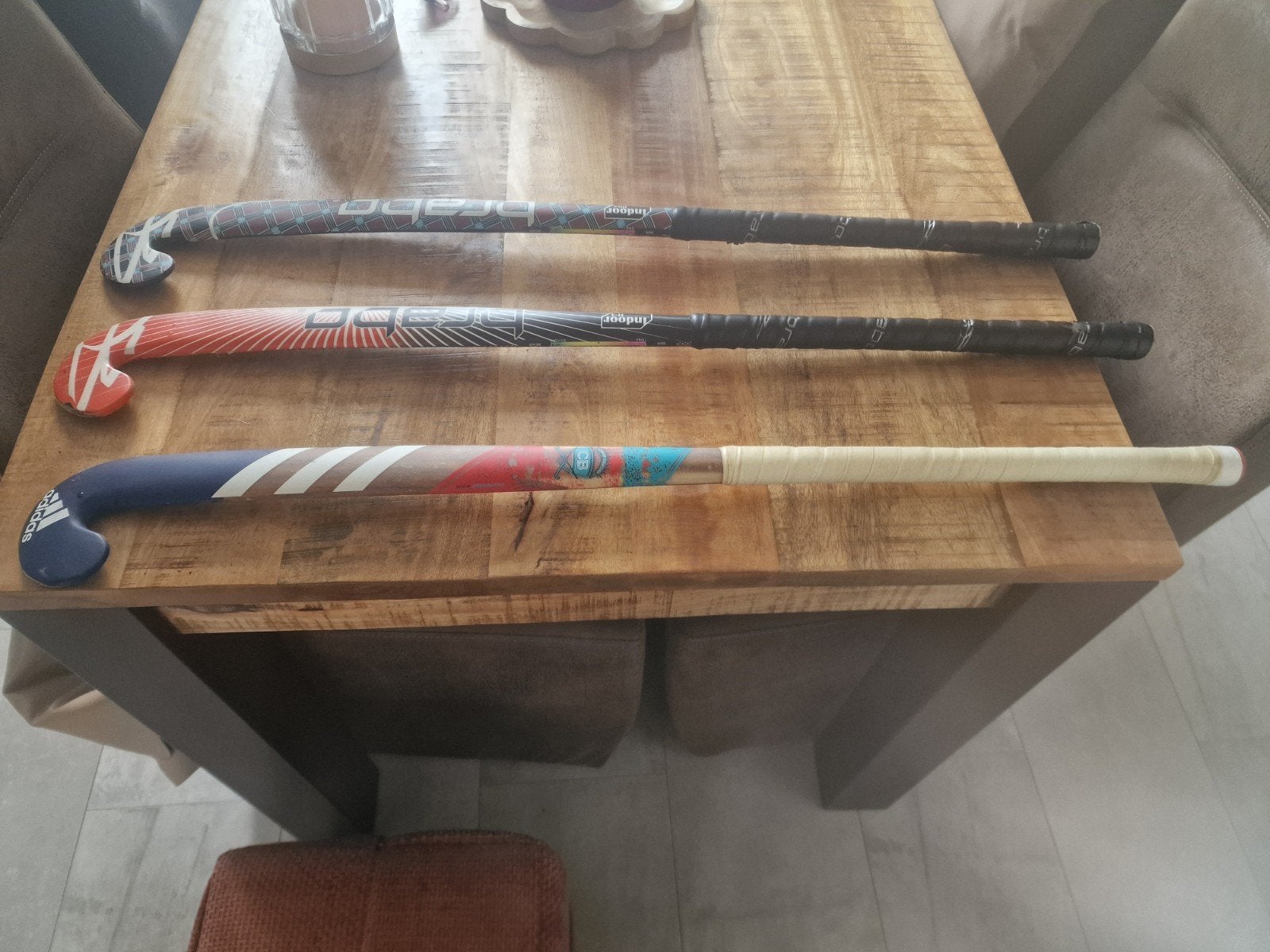 hockeysticks Brabo/Adidas, Ophalen of Verzenden, Gebruikt, Stick