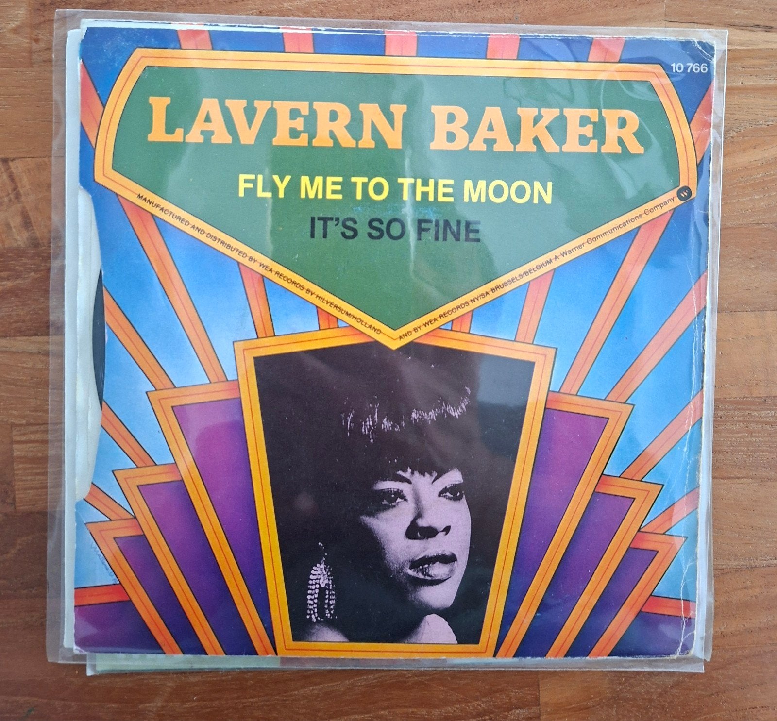 Baker, Lavern - Fly me to the moon - Single is TOP, Ophalen of Verzenden, Gebruikt, 7 inch, Pop