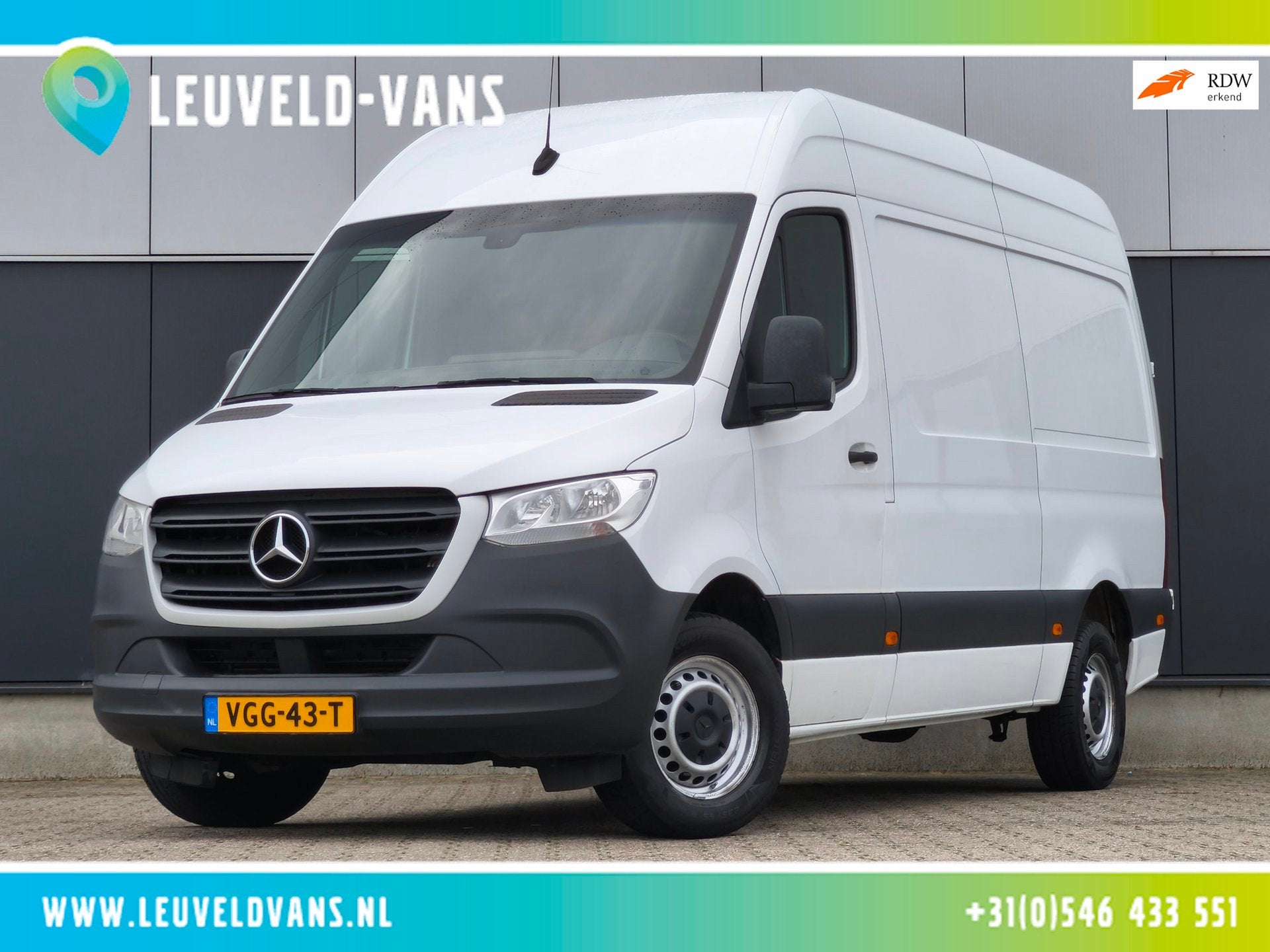 Mercedes-Benz Sprinter 316 AUTOMAAT 3500KG TREKHAAK CARPLAY, Gebruikt, 4 cilinders, Bedrijf, Diesel