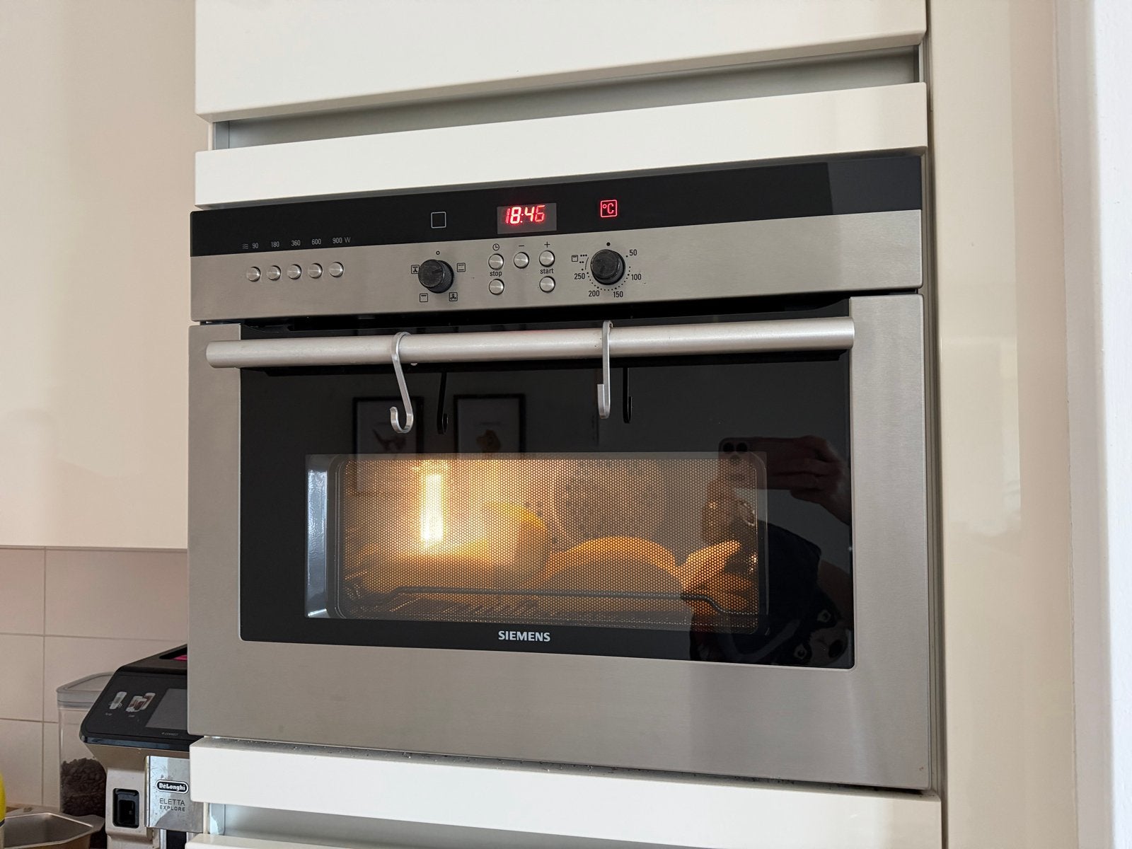 Siemens Inbouw Combimagnetron HTHB84K -, Ophalen, Combimagnetron, 60 cm of meer, Grill