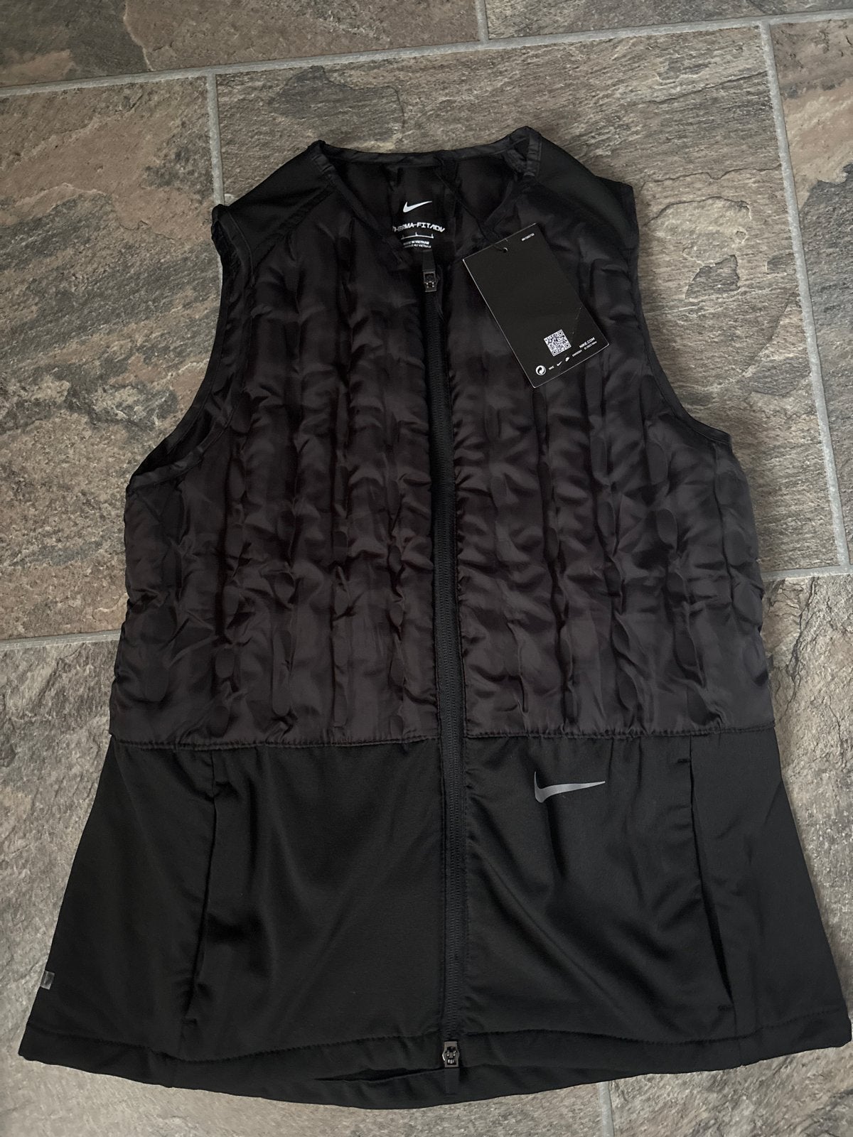 Nike Therma-FIT ADV hardloopvest - Nieuw met kaartjes, Maat 38/40 (M), Zwart, Nieuw, Ophalen of Verzenden