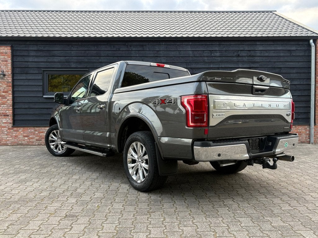 Ford USA F150 5.0 V8 - Marge - Pano - LPG - Platinum - Laria, 2241 kg, Gebruikt, Zwart, F-150