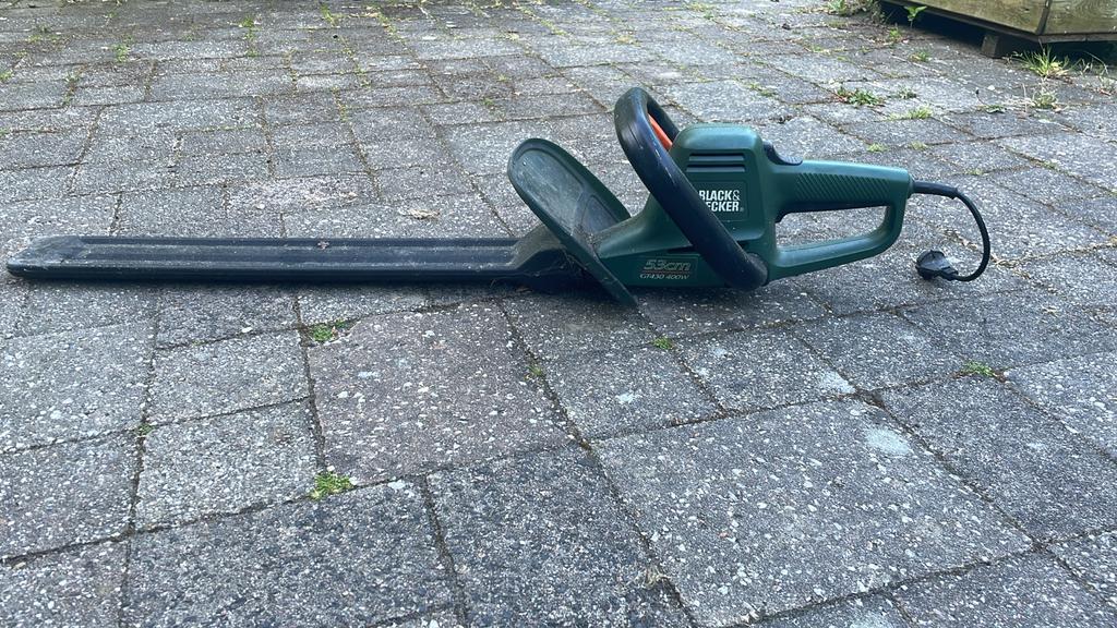 Black & Decker GT430 400W Heggenschaar 53cm moet weg, Ophalen, Zo goed als nieuw, Elektrisch
