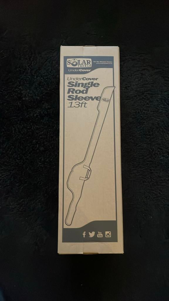 Solar Tackle UnderCover Single Rod Sleeve 13ft, Watersport en Boten, Hengelsport | Karpervissen, Ophalen, Nieuw, Overige typen