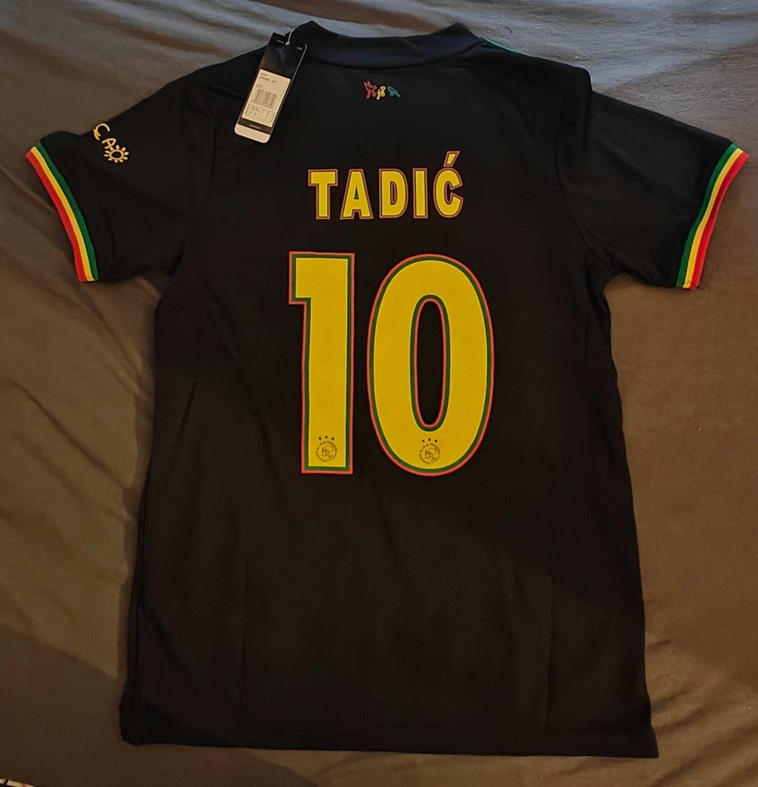 Ajax Thuisshirt 2021/2022 Tadic #10 - Maat M, Maat 48/50 (M), Zwart, Nieuw, Ophalen of Verzenden