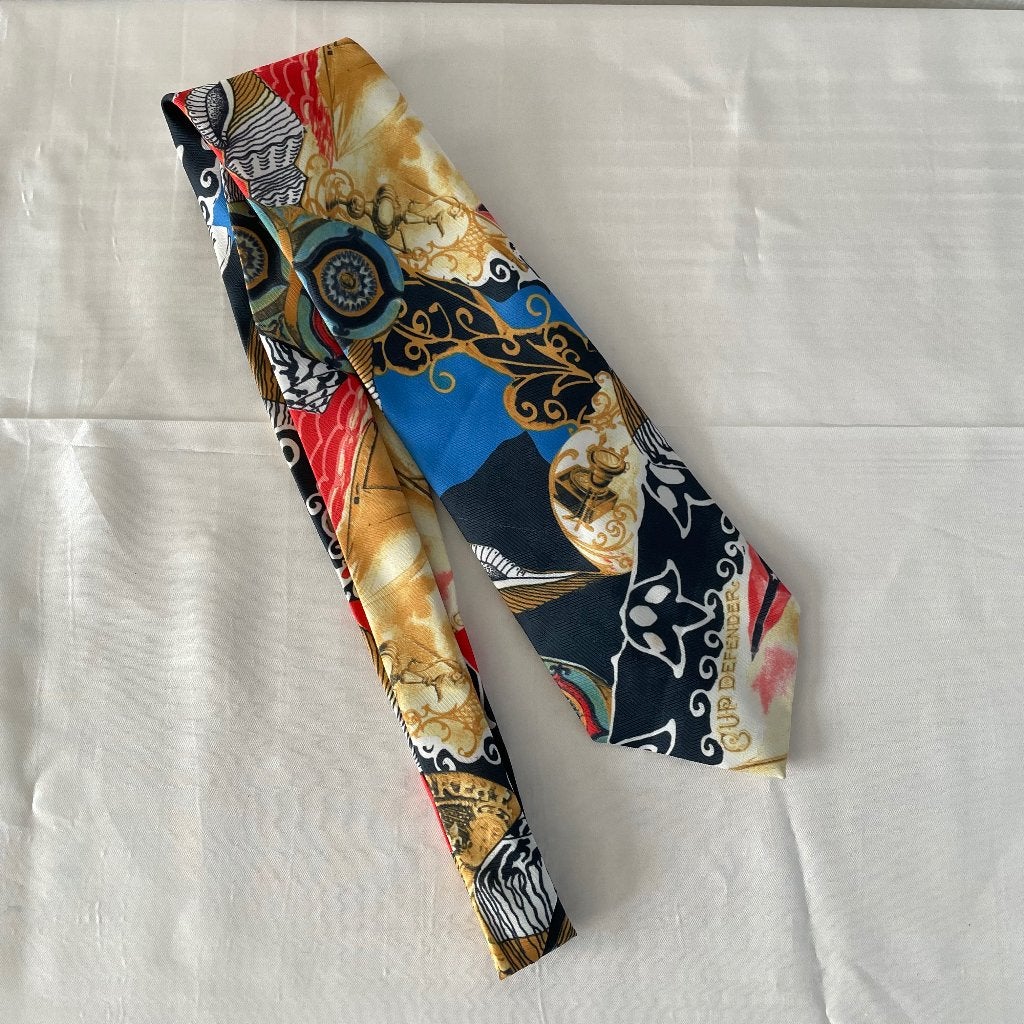 Vintage Angelo Litrico stropdas – kleurrijk design, Kleding | Heren, Stropdassen, Overige kleuren, Angelo Litrico, Ophalen of Verzenden
