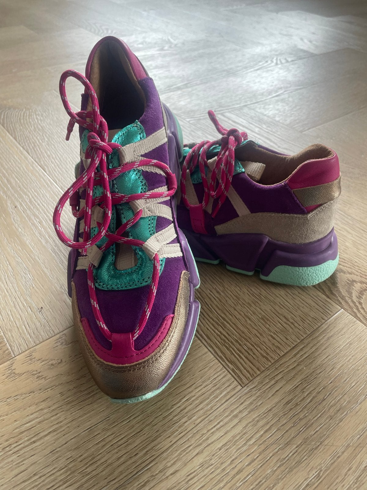 DWRS gekleurde sneakers, Ophalen of Verzenden, Gedragen, Overige kleuren, Sneakers of Gympen