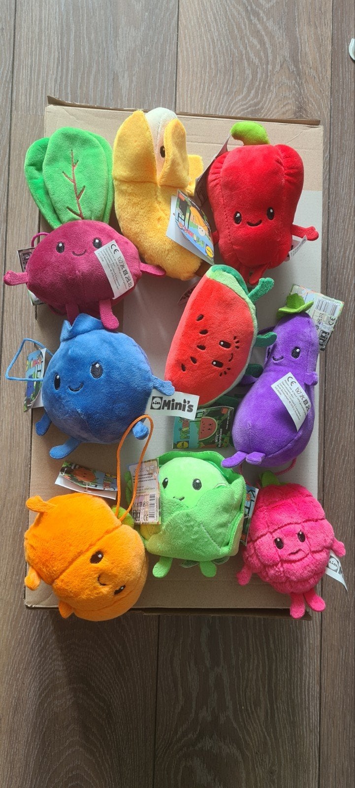 Lidl mini's groenten en fruit ( 9 verschillende), Lidl, Ophalen of Verzenden