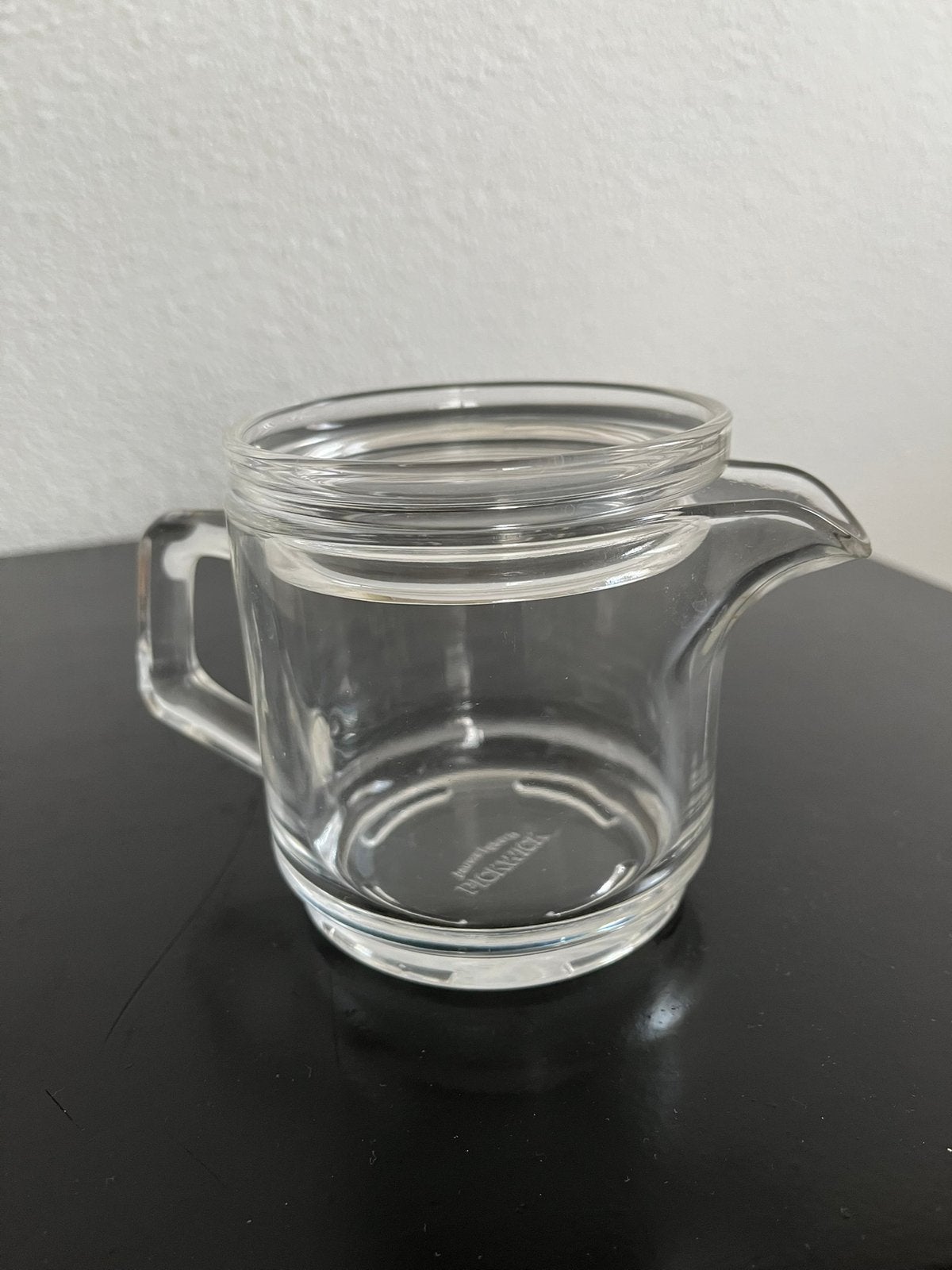 Glazen Pickwick theepotje voor 2 kopjes, Huis en Inrichting, Ophalen of Verzenden, Overige stijlen, Kop(pen) en/of Schotel(s)