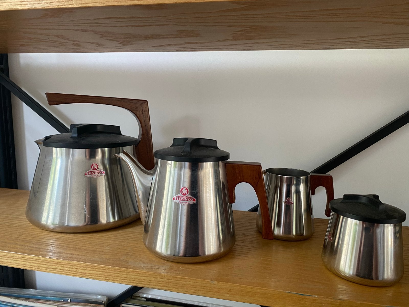 Vintage Silvinox Servies Set, Overige merken, Vintage, Ophalen of Verzenden, Zo goed als nieuw