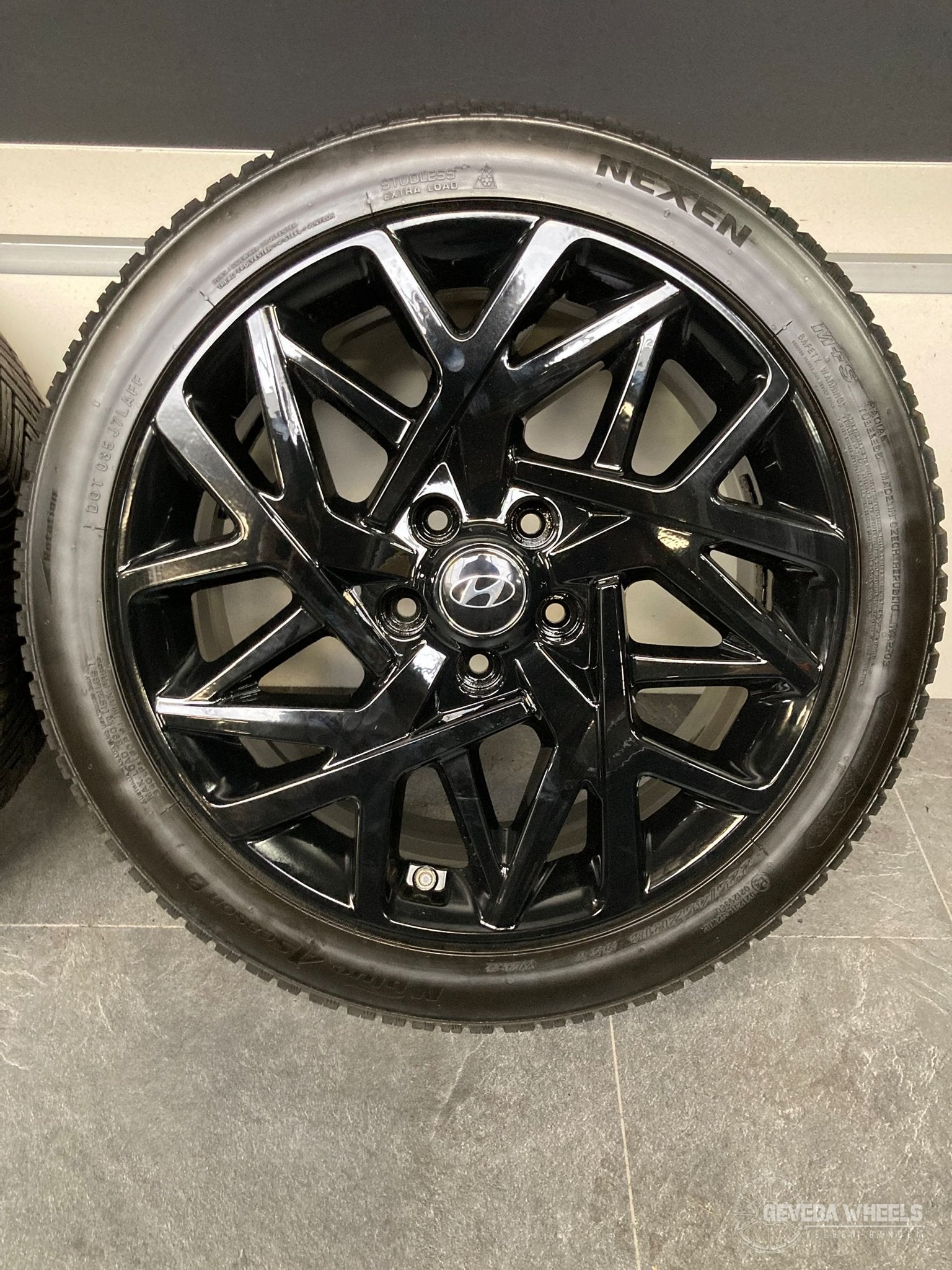 18” originele Hyundai Kona I velgen + allseason banden 5x114, 18 inch, Gebruikt, -, -