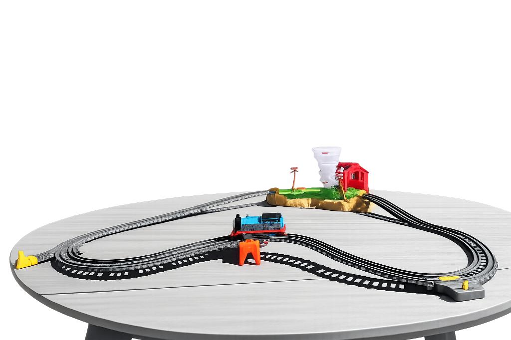 Thomas en zijn vrienden, Track Master Twisting Tornado, Ophalen of Verzenden, Zo goed als nieuw