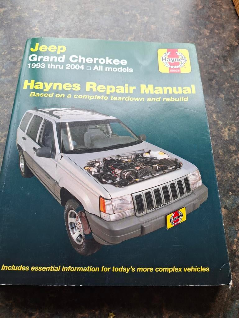 Jeep grand cherokee haynes repair Manuel, Ophalen of Verzenden