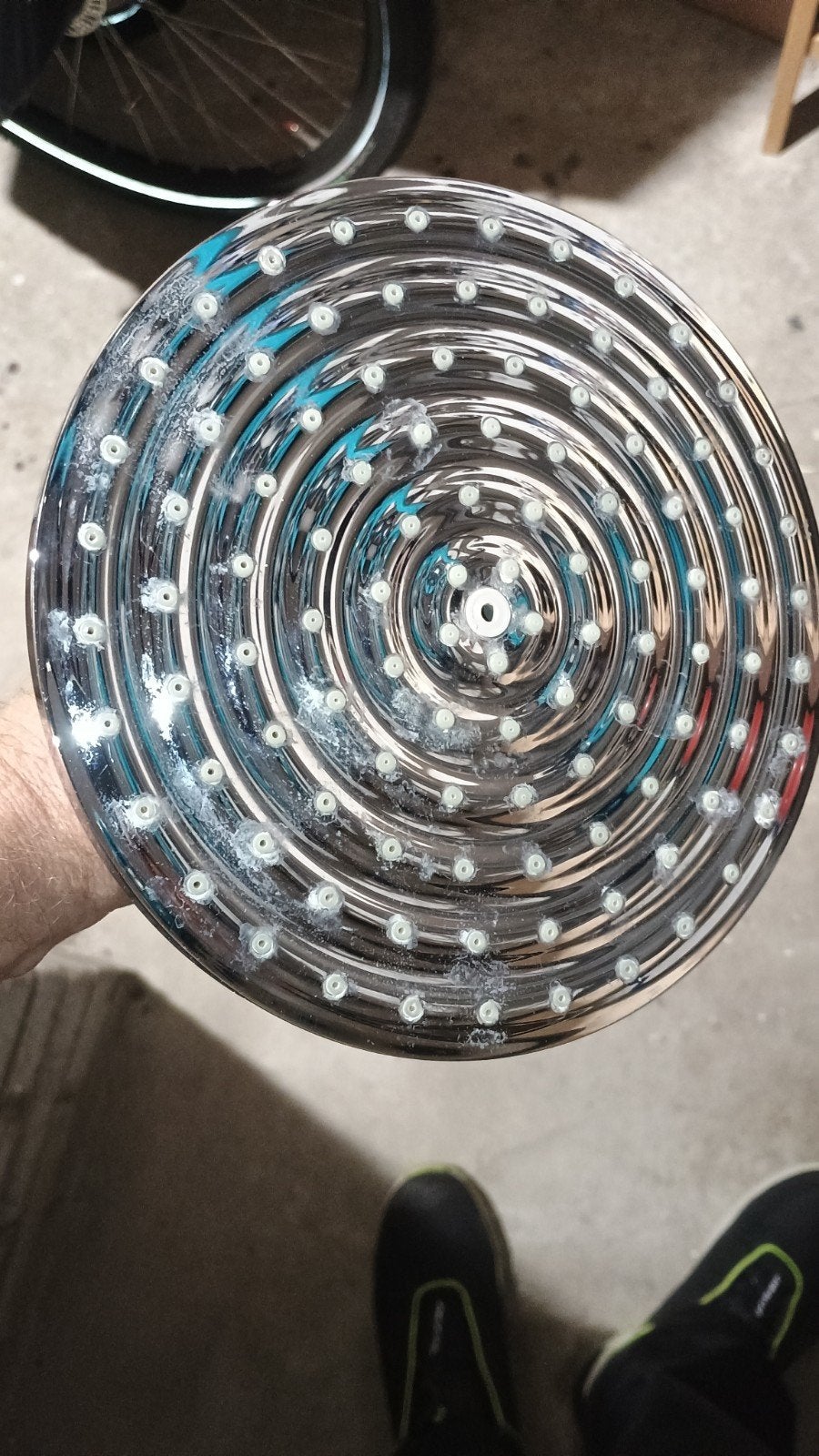 Hansgrohe raindance Douchekop 18cm, Ophalen of Verzenden, Gebruikt, Chroom, Douche